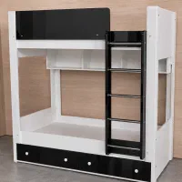 تخت دوطبقه نوجوان نردبانی پایه ال
