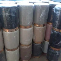 پاف استوانه ای نوار طلایی