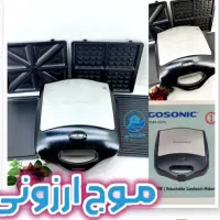 ساندویچ ساز۳صفحه گاسونیک سرخ کن اجاق گاز توستر