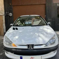 پژو۲۰۶ تیپ۲سفید مدل اسفند1399