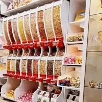 استند خودریز حبوبات و تخمه مغازه فروشگاهی