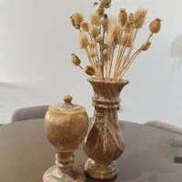 گلدان و شکلات خوری سنگ
