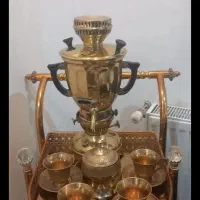 سماور برنجی نفتی عتیقه