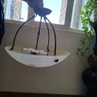لوستر کاسه ای 5 لامپه