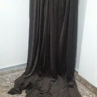پرده کنار دستک