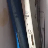 دستگاه بافتنی با تمام وسایلش