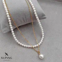 گردنبند دو لاین مرواریدی