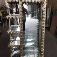 بوفه کنسول جا باندی ایستاده برنزی