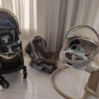 کالسکه کریر و تاب برقی صندلی ماشین