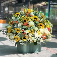 دسته گل و باکس گل