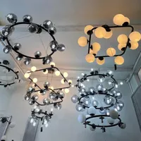 مرکز پخش تک و عمده لوستر مولکولی در سایز،رنگ متنوع