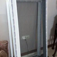 توری پلیسه پنجره آماده جنس درجه ۱ نوی نو
