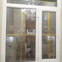 دروپنجرهupvc و توری پلیسه