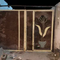 درب حیاط ماشین رو سالم