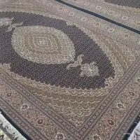 فرش دستبافت ماهی خوی جفت ۶متری سرمه ای|فرش|تبریز, |دیوار