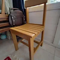صندلی چوبی مطالعه دانش آموز/دانشجو مخصوص کنکور