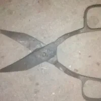 قیچی قدیمی دست ساز مهردار