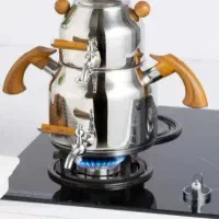 کتری قوری شیردار مارک ریور کفه چدن