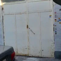 درب انباری گاراژ خانه باغ دوتایی