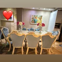 فروش فوری ست مبل ۹ نفره و غذاخوری ۸ نفره