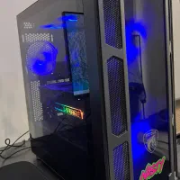 سیستم‌ گیمینگ با مانیتور و کبیبوردوموس 4080super