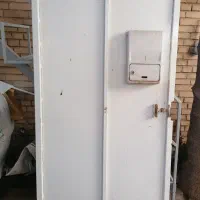 درب آهنی حیاط