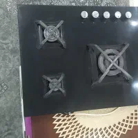 گاز پنج شعله صفحه شیشه ای ترمکوبدار