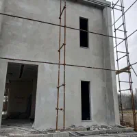 سیمان کاری سیاه و سفید کاری