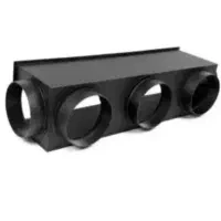 پلنیوم باکس دهنه داکت با کانال سازی هواساز هواکش