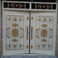 درب  آهنی حیاط ویلائی کد 7008