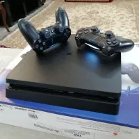 پلی۴ اسلیم ۲دسته فول بازی کادویی اکبند ps4 slim500