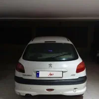 پژو 206 مدل 89 سالم