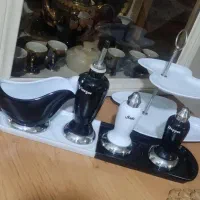 سرویس غذاخوری ۶ نفره کامل با سرویس صبحانه خوری