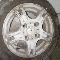 رینگ اسپرت پراید4حلقه با لاستیک 50 درصد
