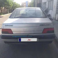 پژو 405 نقره ای