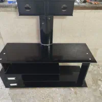 میز تلویزیون شیشه ای