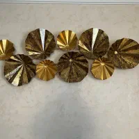 دیوارکوب مدرن طلایی