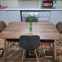 میز ناهار خوری ۶ نفره سالم