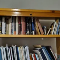 کتابخانه قدیمی تمام چوب|کتابخانه، شلف، قفسه‌های دیواری|تهران, حشمتیه|دیوار