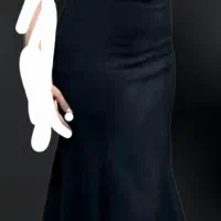 لباس مجلسی زنانه دنباله دار سایز ۳۸