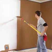 لکه گیری،رنگ آمیزی و گچکاری ،کاغذ دیواری