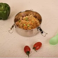 ظرف غذا با جنس استیل مناسب برای کار و مدرسه|ظروف نگهدارنده، پلاستیکی، یک‌بارمصرف|تبریز, |دیوار