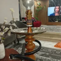 قلیان زرد ابندی بدونه ترک