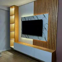 بزرگترین مجموعه  ساخت  tv wall در استان گیلان