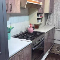 کابینت فلزی همراه با سینک دوکاسه و ابچکان