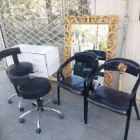 لوازم آرایشگاه صندلی اصلاح تخت تابوره ترولی کوپ