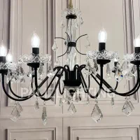 لوستر مدل فلورانس کریستال وارداتی