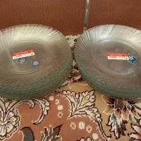 بشقاب کریستال پلو خوری 24عدد