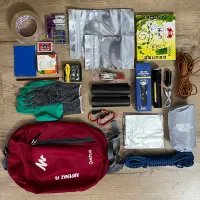 کیف لوازم ضروری + جعبه کمک های اولیه