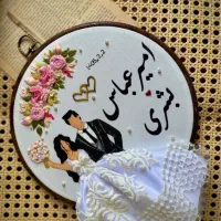دیوارکوب گلدوزی